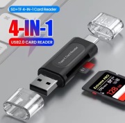 Czytnik kart 4w1 USB Type C