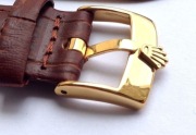 Klamra sprzączka 18 mm do paska zegarka Rolex srebrna złota