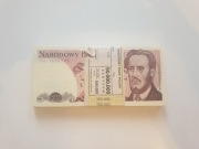 100 zł Waryński 1988 Prl Paczka Bankowa UNC Seria TC TS