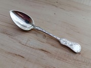 ŁYŻECZKA DO HERBATY GRAWER SREBRO 800 AUSTRO-WĘGRY WIEDEŃ 1872-1922r