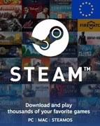 KOD Doładowanie Steam 20 EUR