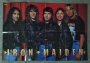 Poster / plakat Iron Maiden, Popcorn lata 90. NOWY