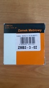 LOB ZMB 3 zamek meblowy nikiel
