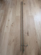 Karnisz metalowy w kolorze antycznego złota 208cm