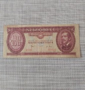 banknot Węgry 100 forint 1980