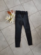 Cropp Denim spodnie skinny rurki jeansy dżinsy casual  z wysokim stanem