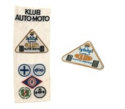 NASZYWKA I PROPORCZYK PRL ELTA AUTO MOTO KLUB PZM