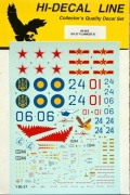 Kalkomania Su-27 Flanker B 1/48 HI-DECAL LINE 48-003 + Gratis