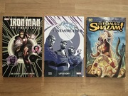 Fantastic Four Life Story + Complete Trials of Shazam + Inevitable Iron Man