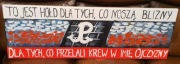 OBRAZ OPRAWA LEGIA - TO JEST HOŁD DLA TYCH CO NOSZĄ BLIZNY ...
