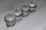 Tłoki 4 szt. z pierścieniami Fiat 125p 1300 I szlif