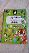 Janod Układanka Magnetyczna Zwierzęta Magnetibook