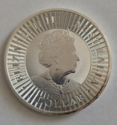 Australia, 1 dolar 2021, Kangur, 1 oz Ag999