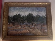 Obraz znany reprodukcja fakturowany