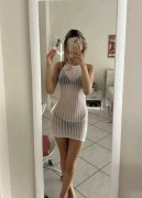 Sukienka narzutka plażowa na strój kąpielowy 