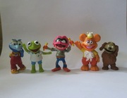 Zestaw vintage figurki Muppety Mappety 5 szt Schleich Disney