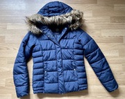 Granatowa sportowa ciepla kurtka C&A rozm 38