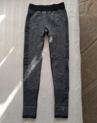 Nowe legginsy L szare legginsy do ćwiczeń joga rower bieganie
