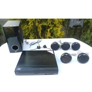 LG DH900 kino domowe 5.1 radio Fm Rds Usb Dvd Mp3 300W RMS Bass Reflex