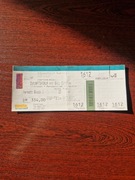 Bilet kolekcjonerski z 2001 roku z Billem Clintonem Zukunftsforum 