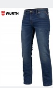 Spodnie robocze Jeans Trousers Stretch blue Würth