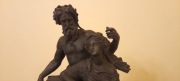 Rzeźba mitologiczna "Alegoria rzeki" Posejdon i  Demeter. XIX w.