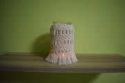 Lampion makramowy
