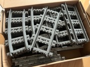 Tory kolejowe LEGO pociąg 40szt proste + skrętne