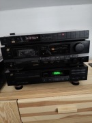 Zestaw Sansui, tunerD33X + antena, deck D211Hx-R, odtwarzacz CDX105.