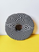 Poduszka do piercingu donut do przekłuwania uszu i spania Print 35 cm