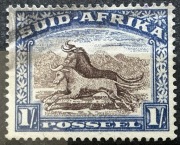 RPA (South Africa), para gnu (Connochaetes), 1 szyling