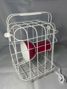 Designerska lampka w metalowym koszu - Matali Crasset 2017 limitowana