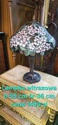 Lampa witrazowa stylowa