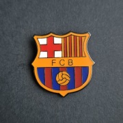 Pin przypinka – herb FC Barcelona | Barca | Blaugrana | Lewandowski
