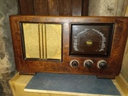 Stare radio lampowe niemieckie Mende stan bdb działa 