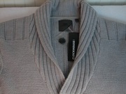 Sweter kardigan szary NOWY C&A M