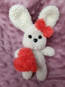 Maskotka zajączek,17 cm 