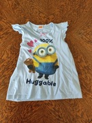 Minions minionki minionek koszulka top bluzka z krótkim rękawem 