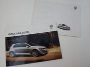 2 pięknie wydane prospekty Volkswagen Golf VII   Razem 104 strony !!!