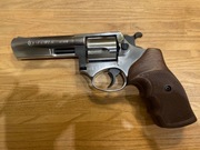 Rewolwer hukowy Kimar Power Alarm Chrome 6mm Long z dodatkami