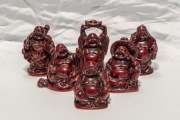 Czerwony Budda Feng Shui, Budai Hotei, zestaw
