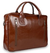 Torba męska skórzana na laptopa Pavone Nero Sorrento 2348 powystawowa