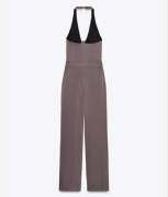 Kombinezon Zara S 36 nowy satynowany z golfem i węzłem