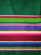 Kilim wełniany styl łowicki