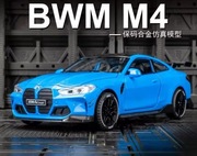 Samochód Metalowy BMW M4 Autko Zabawka Prezent Samochodzik Hit