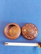 Kasetka puzderko drewniane orientalne