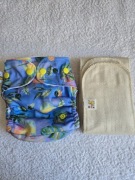 Kieszonka one size Kokosi, kameleon+gratis, pieluchy wielorazowe