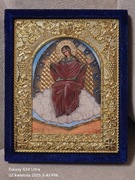 Piękna Ikona prawosławna Matka Boska Chlebowa. Hlebnaja. Patronka rolników.