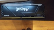 Pamięć RAM Kingston FURY Beast RGB DDR4 3200Mhz (1 Kość)