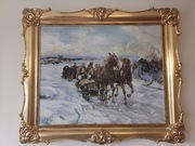 Zimowa sanna Wierusz Kowalski - kopia 